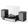 AKAI ATT-500SP platenspeler met riemaandrijving, externe luidsprekers, Bluetooth, USB-opname, zwart