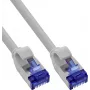 125 stuks B-Pack InLine® Slim Cat.6A S/FTP LSZH patchkabel grijs 1m
