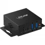 InLine USB 3.2 Industriële hub, 4 poorten, 2x USB-A, 2x USB-C (35396H)