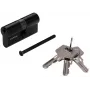 PSG 63.63030.MC Euro-profiel dubbelcilinder, messing, zwart, 30/30 mm