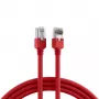 EFB Elektronik K2793.0,50 RJ45 crossover patchkabel Cat.5e SF/UTP, Hirose TM11, Draka UC300, 0,5 m, rood
