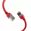EFB Elektronik K2793.0,50 RJ45 crossover patchkabel Cat.5e SF/UTP, Hirose TM11, Draka UC300, 0,5 m, rood