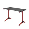 LogiLink gaming-bureau 120x60 cm RGB rood frame