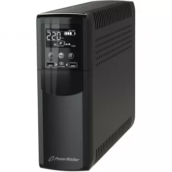 PowerWalker VI 800 CSW line-interactive UPS - 800VA/480W, 2 Schuko-stopcontacten, AVR, USB