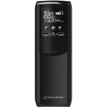 PowerWalker VI 800 CSW line-interactive UPS - 800VA/480W, 2 Schuko-stopcontacten, AVR, USB