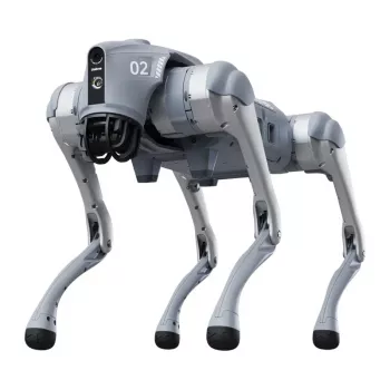Unitree Go2 Pro viervoetige robothond met 4D-LiDAR, 4K-K-camera, 48 TOPS AI, 12 vrijheidsgraden, IP67, 8000-mAh-accu, Wi-Fi 6, Bluetooth 5.2, 3,5 m/s, 5 kg laadvermogen