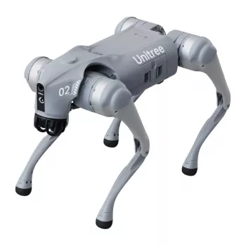 Unitree Go2 Pro viervoetige robothond met 4D-LiDAR, 4K-K-camera, 48 TOPS AI, 12 vrijheidsgraden, IP67, 8000-mAh-accu, Wi-Fi 6, Bluetooth 5.2, 3,5 m/s, 5 kg laadvermogen