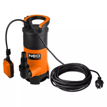 NEO TOOLS 900W dompelvuilwaterpomp met 16000 l/h debiet en vloterschakelaar