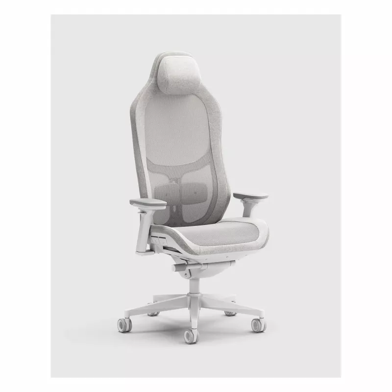 Fractal Design Refine 2 Mesh Light Gamestoel, lichtgrijs/wit