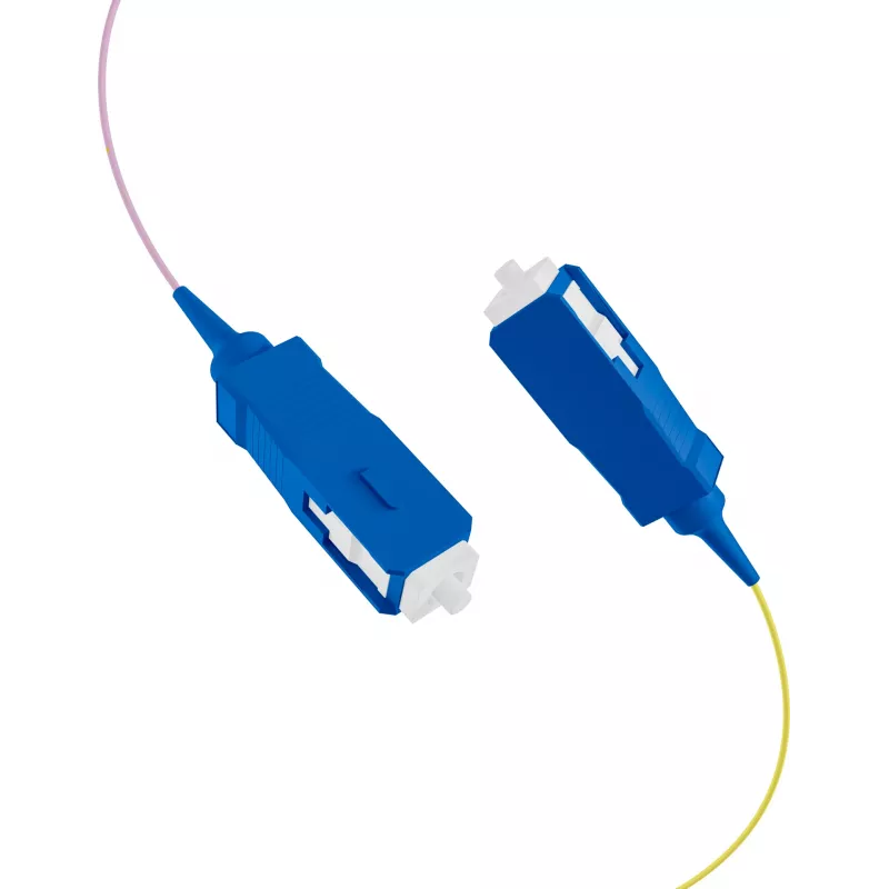 EFB Elektronik glasvezel-pigtail SC 9/125 OS2 12-kleurenset 2m - singlemode kabel/adapter set