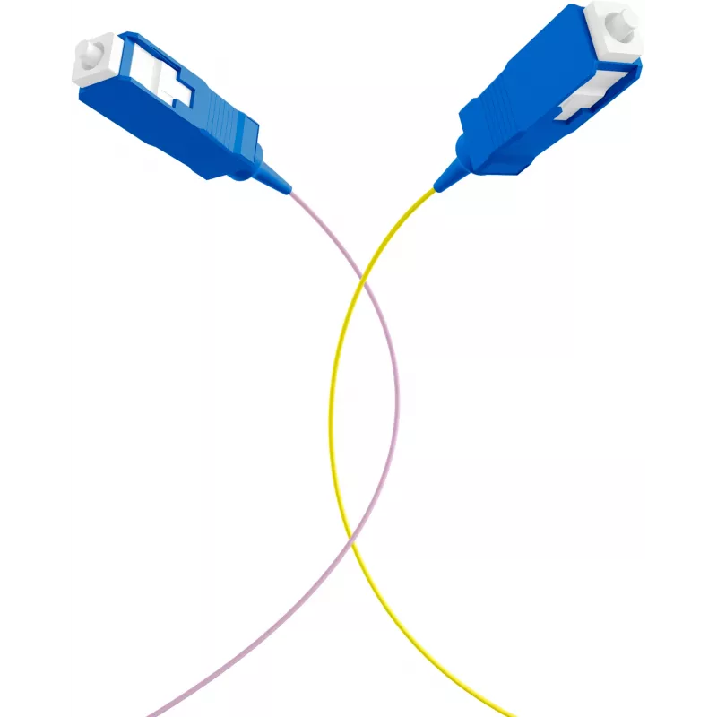 EFB Elektronik glasvezel-pigtail SC 9/125 OS2 12-kleurenset 2m - singlemode kabel/adapter set
