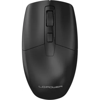 LC-Power LC-M722BW draadloze optische muis, instelbare DPI, zwart