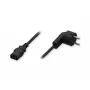 Teltonika PR2EU12M 1,2 m Type-F EU-netsnoer (CEE 7/4 naar IEC C13, zwart)