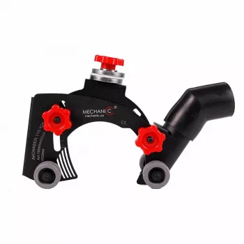 DISTAR freesbit-opzetstuk voor haakse slijper 115mm-125mm stofafzuigkap
