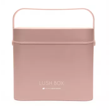 Rio CSBL-EU/1,1 beautykoffer Large Lush Box – aluminium beautybox met uitklapvakken en afsluitbare sluitingen, zwart