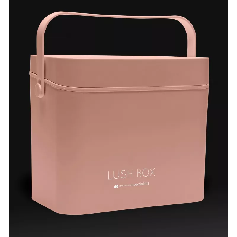 Rio CSBL-EU/1,1 beautykoffer Large Lush Box – aluminium beautybox met uitklapvakken en afsluitbare sluitingen, zwart