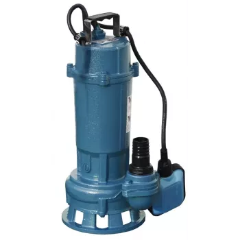 Fury 1500W dompelpomp voor vuil water met wervelrad, 25000 L/h, 12 m opvoerhoogte, automatische vlotter