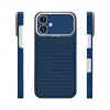 Evelatus Apple iPhone 16 Carbon Premium Edition MagSafe hoesje middernachtblauw