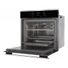 Amica EB6521 FUSION elektrische inbouwoven 65L energieklasse A zwart/rvs