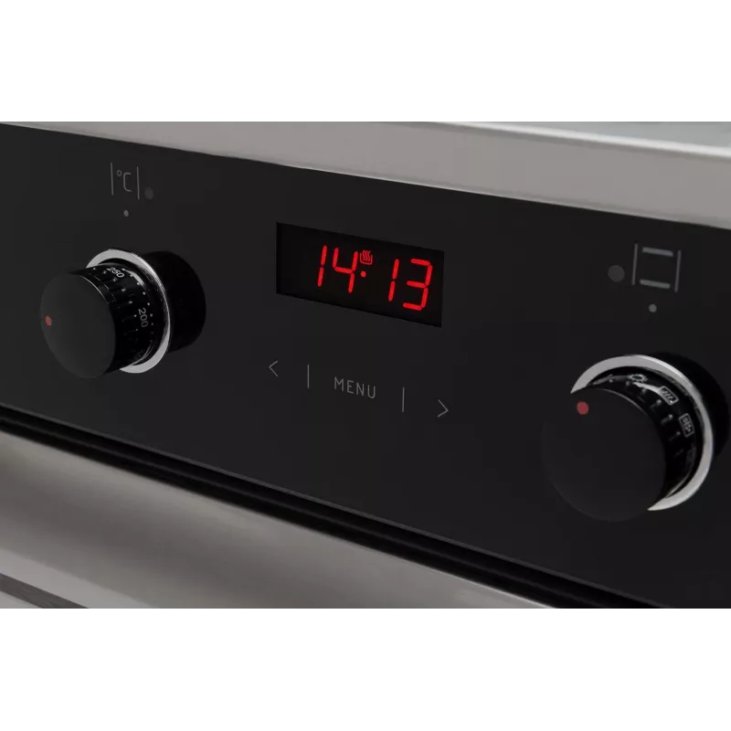 Amica EB6521 FUSION elektrische inbouwoven 65L energieklasse A zwart/rvs