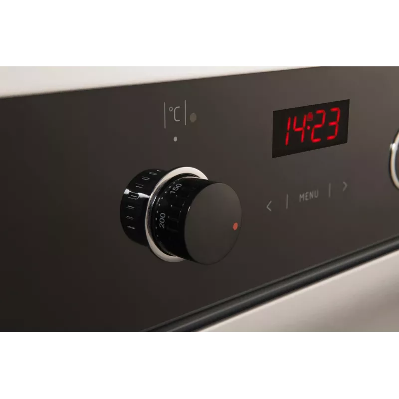 Amica EB6521 FUSION elektrische inbouwoven 65L energieklasse A zwart/rvs