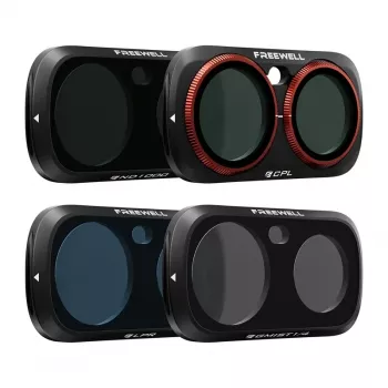 Freewell Insta360 Luna Ultra alledaagse filterset (4-delig) - ND8, ND16, ND32, CPL