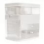 Rio CSSM-EU/1,2 beautybox cosmetica-opbergbox met kantelbakjes en slot