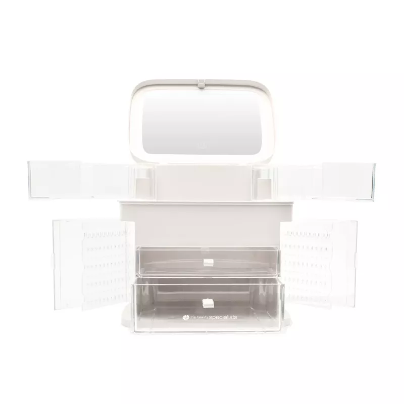 Rio CSSM-EU/1,2 beautybox cosmetica-opbergbox met kantelbakjes en slot