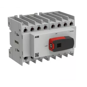 ABB OT63G1-8BS63 8-polige lastscheider 63 A 1000 V AC/DC frame G1 met directe hendel