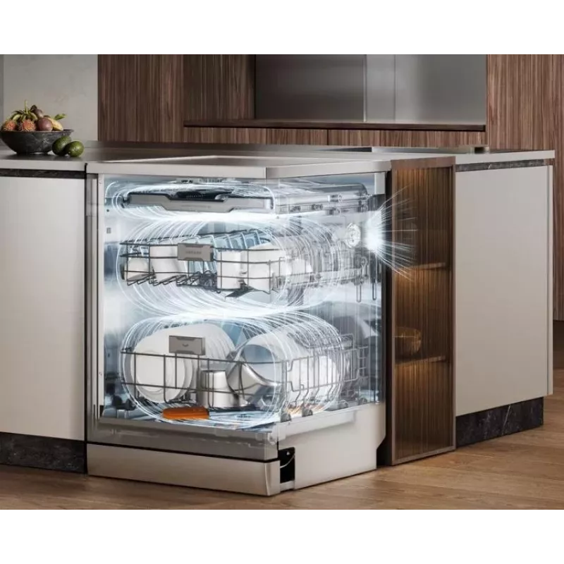 Dreame DZ401 Pro inbouwvaatwasser 15 couverts energieklasse C RVS Wi-Fi