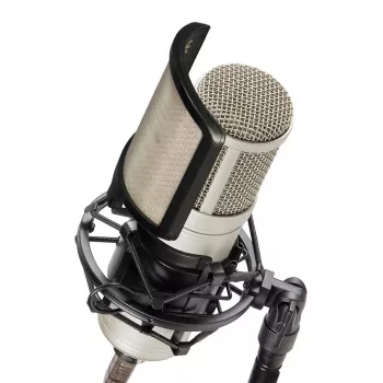 Soundsation VOXTAKER 100 studio-condensatormicrofoon met schokdemper en koffer