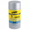 Toko Carbon GripWax blauw 25g - PFC-vrije stijgwas voor koude sneeuw (-7°C tot -2°C)