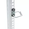 Triton RAX-D3-X44-X3 kabelmanagement-houder, staal, zwart, 40x40mm