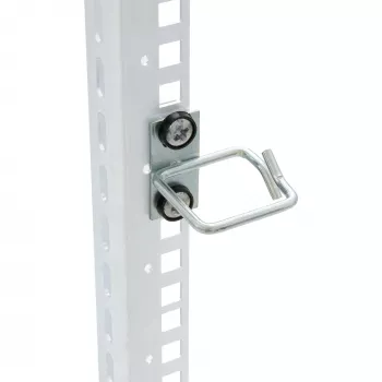 Triton RAX-D3-X44-X3 kabelmanagement-houder, staal, zwart, 40x40mm