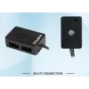 Zalman ZM-4PALC ARGB-controller - 4-poorts Addressable RGB hub met magneetbevestiging