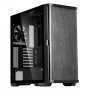 Zalman Z10 ATX mid-tower behuizing, zwart, gehard glas, 4x ARGB-ventilator