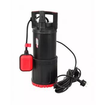 AWTOOLS AW Clean Water Pump 1200W dompelpomp voor schoon water met vlotter, 14000 L/h, 10,5 m opvoerhoogte, roestvrij staal, 10 m kabel