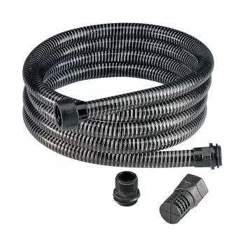 IMULETKU 7m zware zuigslang van versterkt PVC met voetventiel en slangklemmen, 1 inch