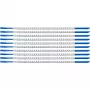 Brady SCN-07-0 Clipsleeve kabelmarker, opschrift '0', geel, kabeldiameter 1,9-2,4 mm, 300-pack