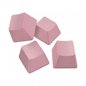 Razer PBT Keycap + Coiled Cable Upgrade Set, Doubleshot-PBT, USB-C-naar-USB-A-spiraalkabel, Quartz Pink (RC21-01491000-R3M1)