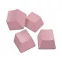 Razer PBT Keycap + Coiled Cable Upgrade Set, Doubleshot-PBT, USB-C-naar-USB-A-spiraalkabel, Quartz Pink (RC21-01491000-R3M1)