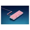 Razer PBT Keycap + Coiled Cable Upgrade Set, Doubleshot-PBT, USB-C-naar-USB-A-spiraalkabel, Quartz Pink (RC21-01491000-R3M1)