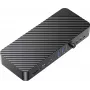 ORICO DKA22-V1-EU-BK-EP USB-C 10Gbps DisplayLink dockingstation met 4x 4K@60Hz displays en 60W Power Delivery