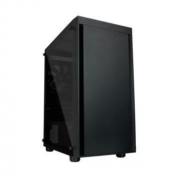 Zalman T3 PLUS mATX mini-tower pc-behuizing, zwart, acrylvenster, 2 ventilatoren