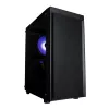 Zalman T3 PLUS mATX mini-tower pc-behuizing, zwart, acrylvenster, 2 ventilatoren
