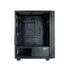 Zalman T3 PLUS mATX mini-tower pc-behuizing, zwart, acrylvenster, 2 ventilatoren