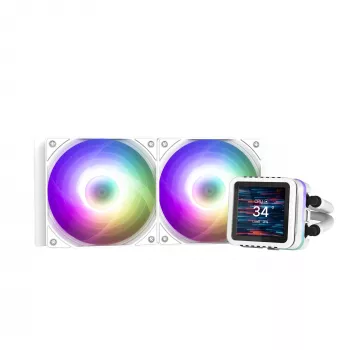 Zalman ALPHA2 DS A24 240mm witte AIO-vloeistof-CPU-koeler
