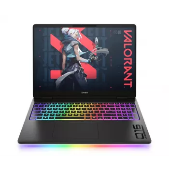 HP OMEN MAX Gaming 16-ah0013ns 16 inch WQHD 165Hz gaminglaptop - Intel Core Ultra 9 275HX, 32GB DDR5, 1TB SSD, NVIDIA GeForce RTX 5070 Ti 12GB, Windows 11 Home, zwart (refurbished)