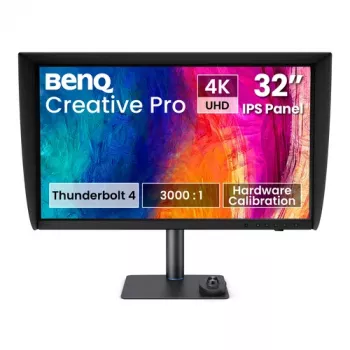 BenQ PV3250U 31,5 inch 4K UHD IPS monitor, zwart