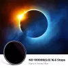 KF Concept ND100000 zonnefilter 62mm, 16.6 stops, OD 5.0, AGC optisch glas, nanocoating, aluminium frame